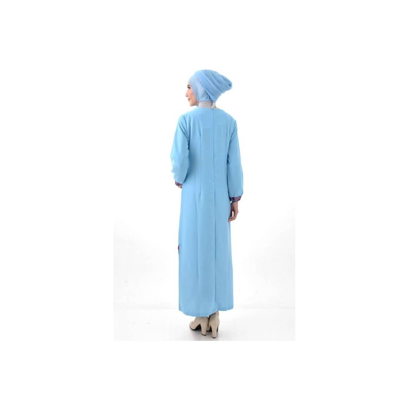 Dress muslim Gamis Batik Asmat - Rania Etnik