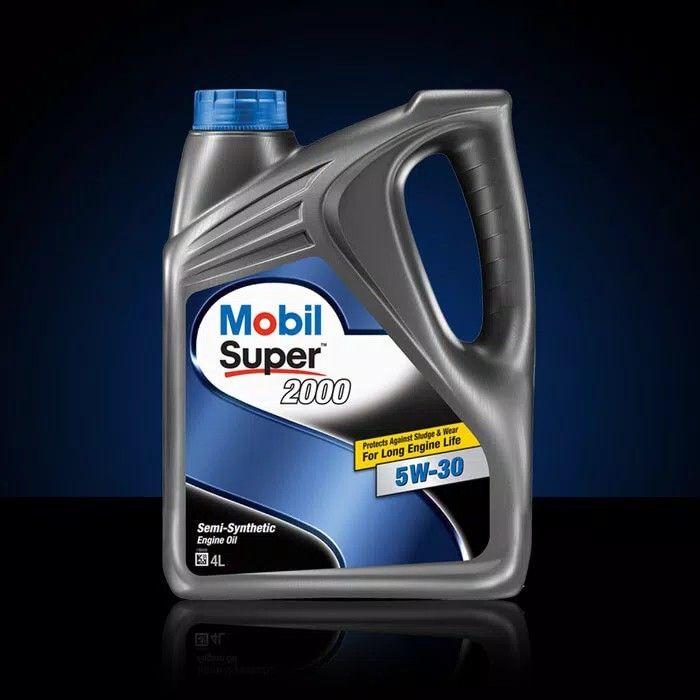 ORI OLI MOBIL SUPER 2000 SAE 5W-30 GALON 4 LT