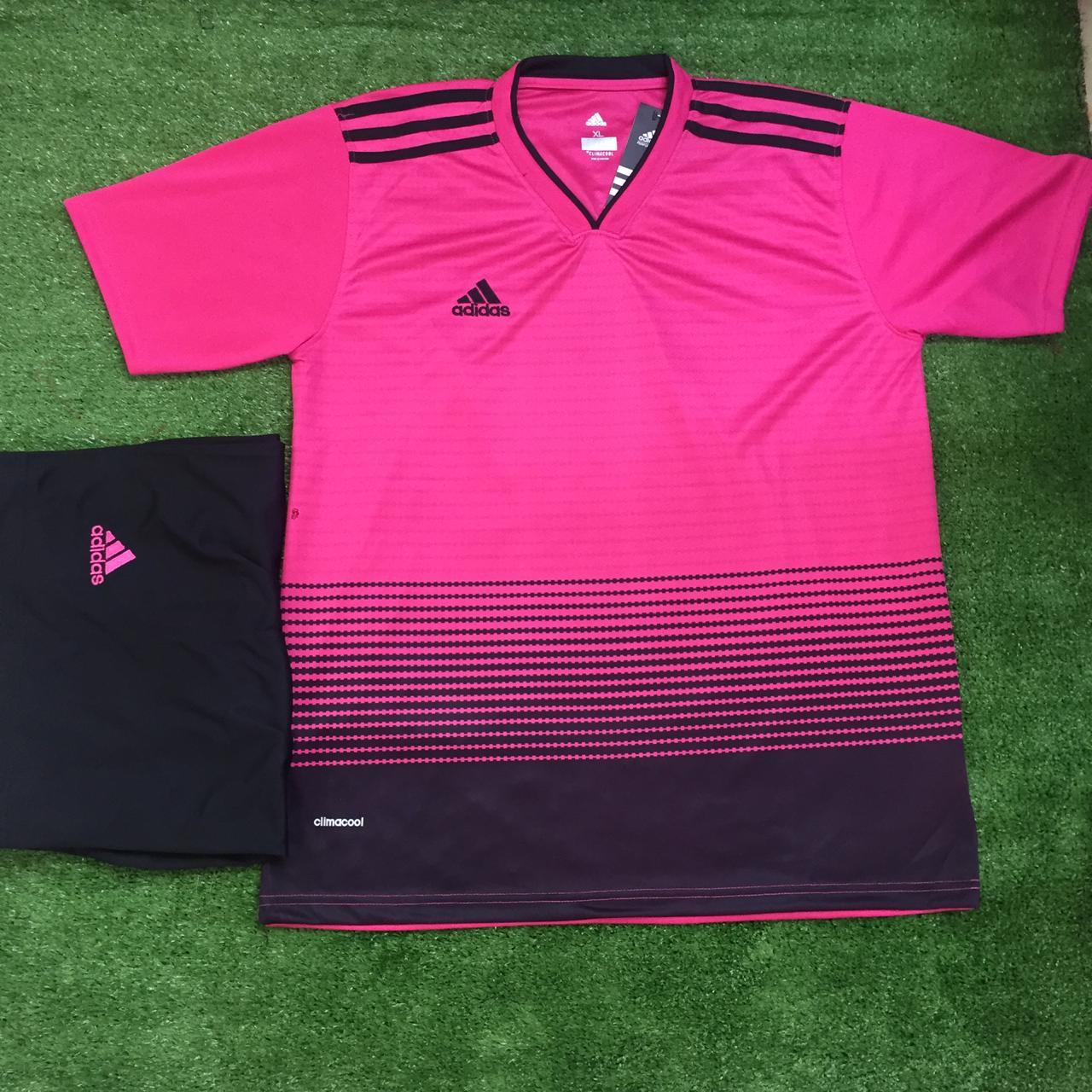 Gambar Desain Baju Futsal Warna Pink Keren | Kerabatdesain
