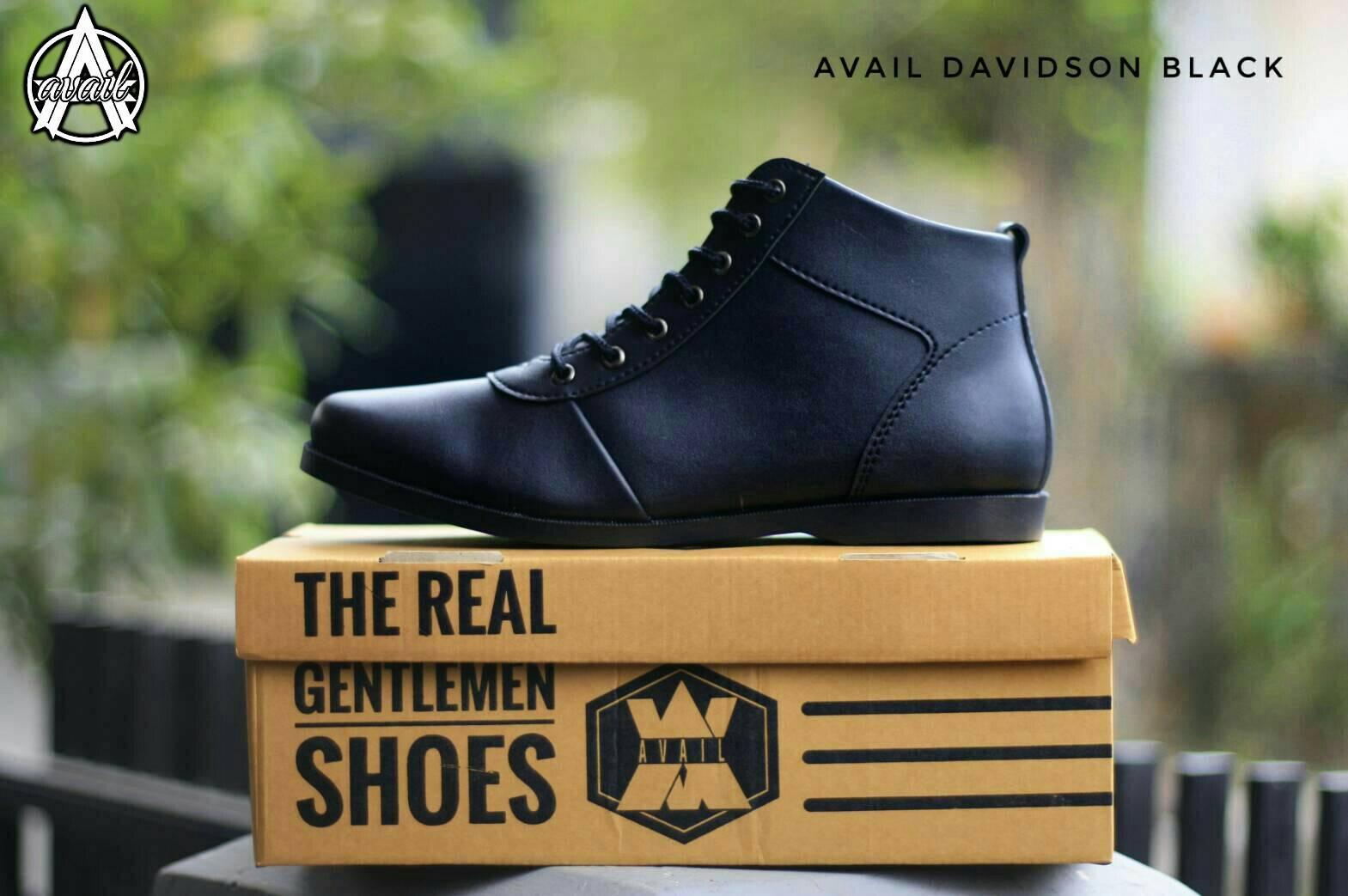 Sepatu Boots Brodo Pria - BRODO Sepatu Pantofel Pria -Sepatu Kulit Asli - sepatu formal pria