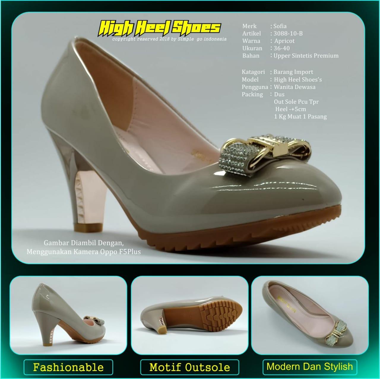 Sepatu wedges wanita Sofiya 3088 10 36-40