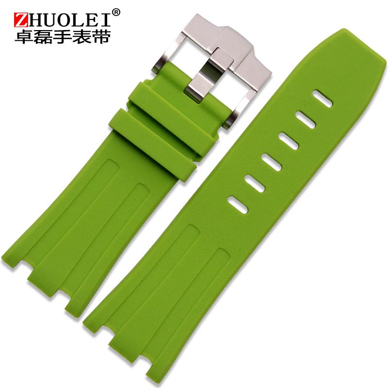AP Tali Jam Tangan Silikon Gesper Pin Adaptasi Oak Seri