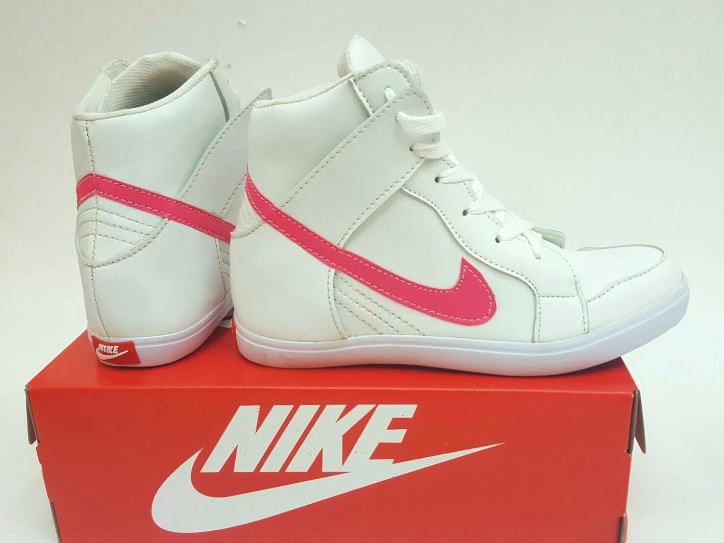 Promo sepatu murah wanita cewek sneaker hidden wedges nike 5cm Fashion