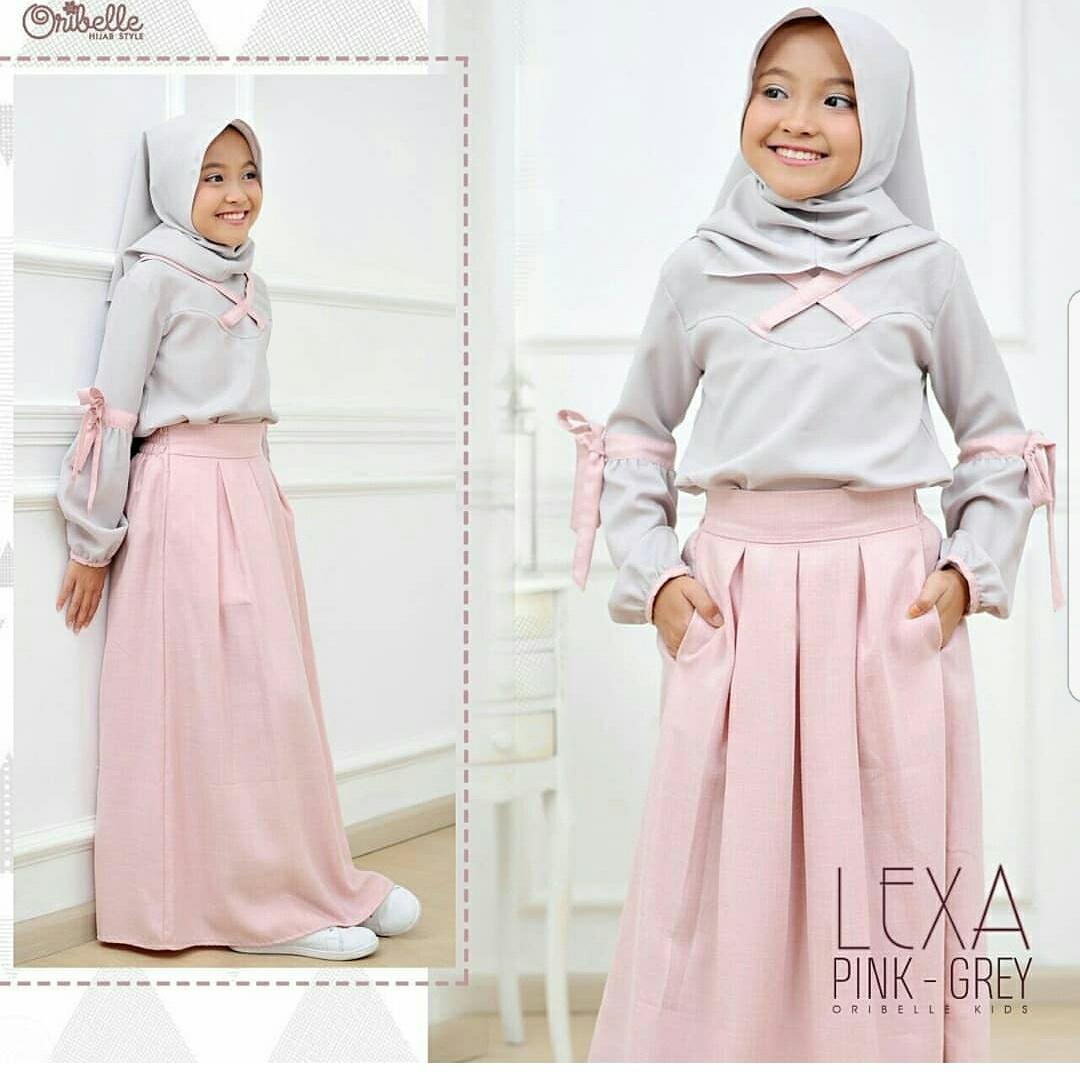 MJ gamis set anak Lexa Kids - Baloteli