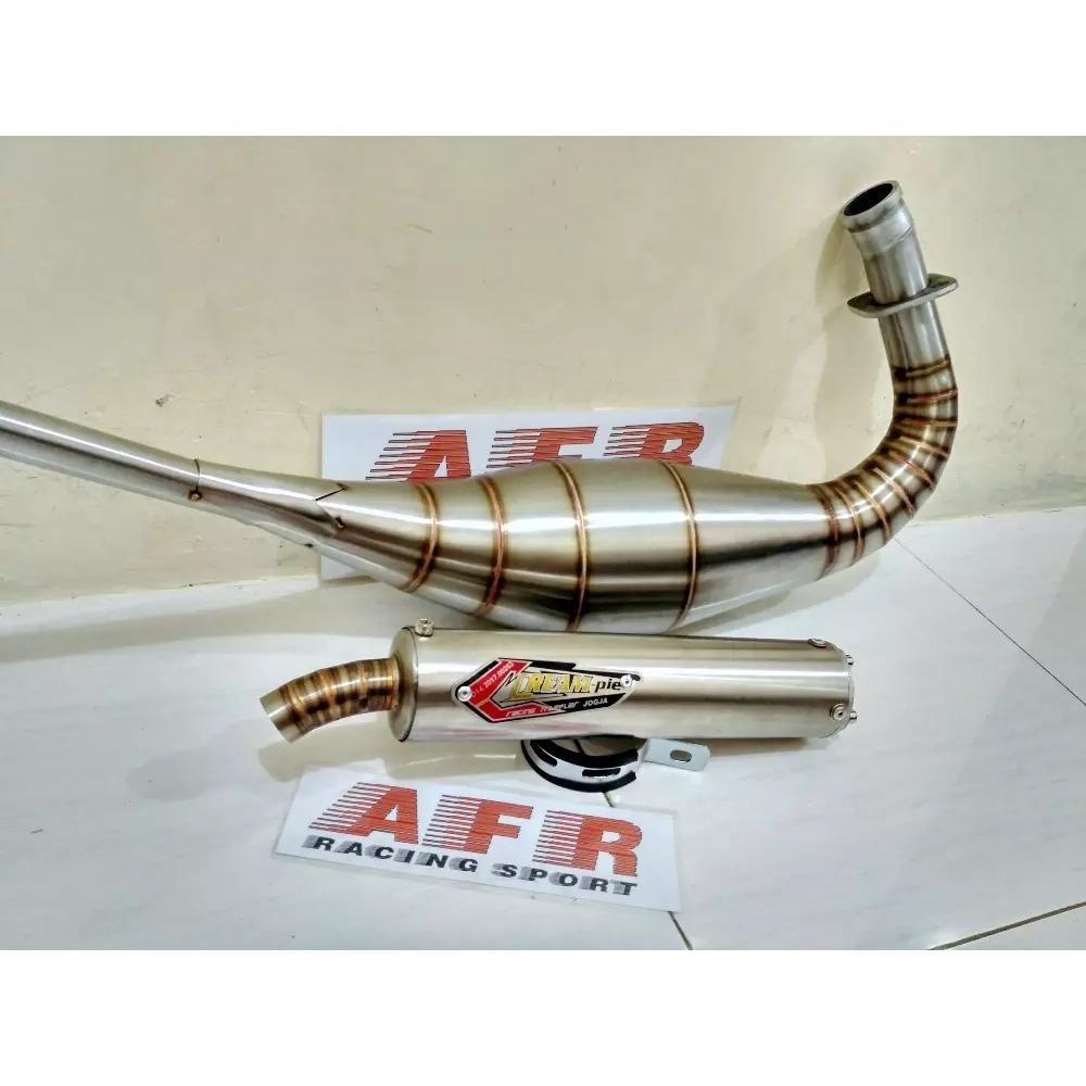 TERLARIS Knalpot CREAMPIE Ninja R SS RR STAINLESS