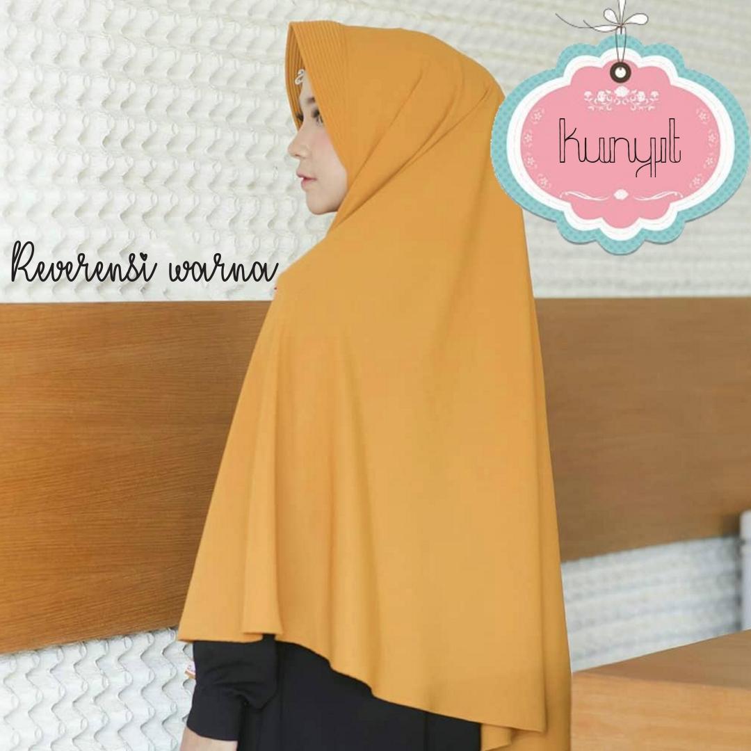 JILBAB PET ANTEM JUMBO SYARI WOLFIS / KHIMAR BERGO SIMPLE PET ANTEM