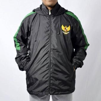 Beli sekarang SportStuff_ID - Jaket Timnas Garuda Indonesia List Hijau - Jaket Parasut Waterproof - Jaket Waterproof - size L XL terbaik murah - Hanya ...