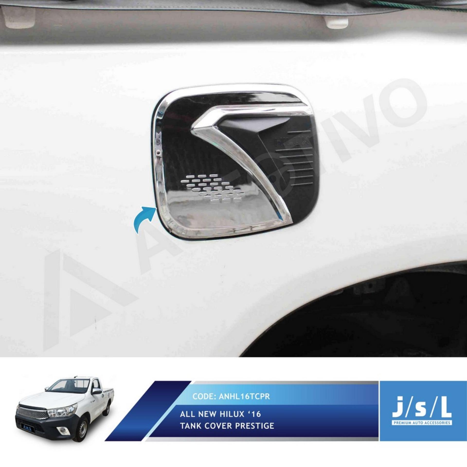 Toyota All New Hilux Cover Bensin JSL/Tank Cover Prestige Chrome Harga 60,000 rupiah*Gratis Ongkir