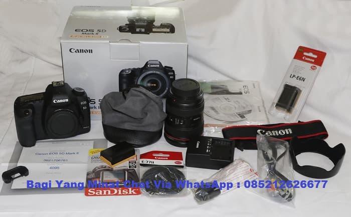 Canon Kamera DSLR EOS 5D Mark IV Kit 24-105mm IS II USM + Free LCD Screen Guard