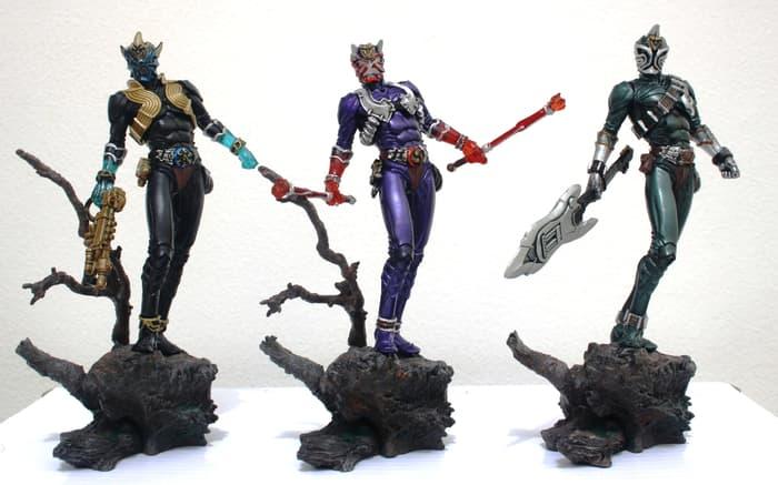 S.I.C. SIC Takumi Kamen Rider Hibiki set of 3 - ZqGZX0