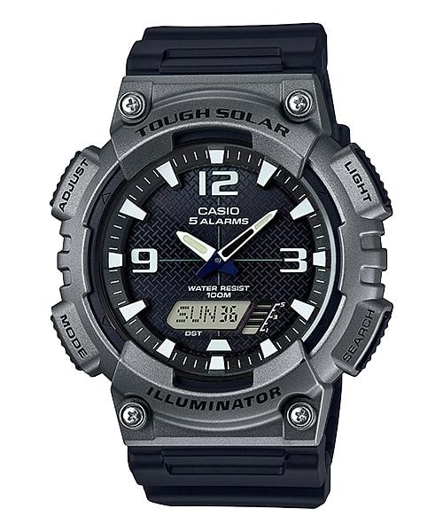 Casio Jam Tangan Pria Casio Tough Solar AQ-S810W-1A4VDF Digital Analog Original Watch