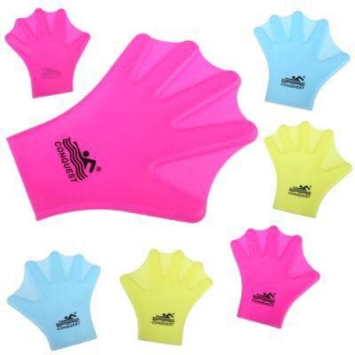 ASLI!!! Hand Fin Silicon Dewasa Alat Renang Ter, Lengkap - hpUD0W