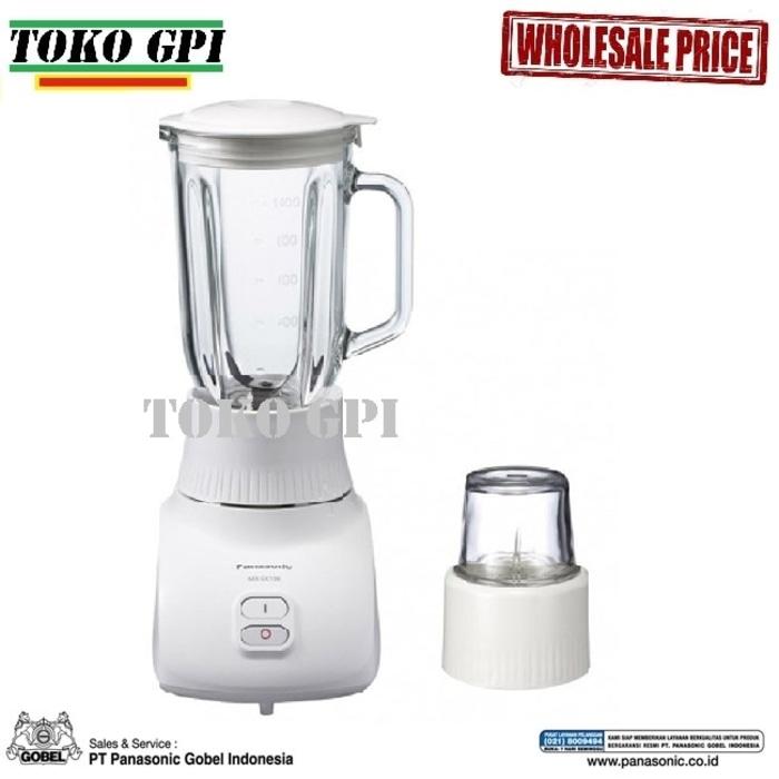 Panasonic Blender Glass Jug (Gelas kaca) MX GX1462 + Meat Grinder - a