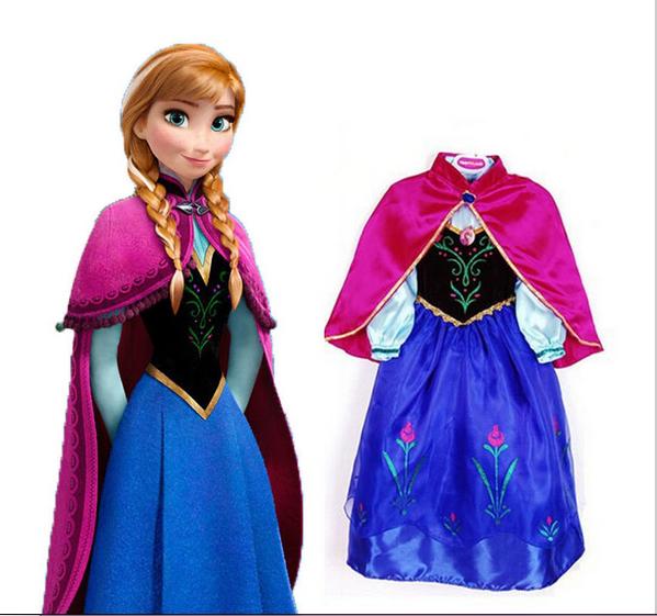 2in1 FROZEN BOLERO DRESS BAJU GAUN KOSTUM ANAK BRANDED IMPORT