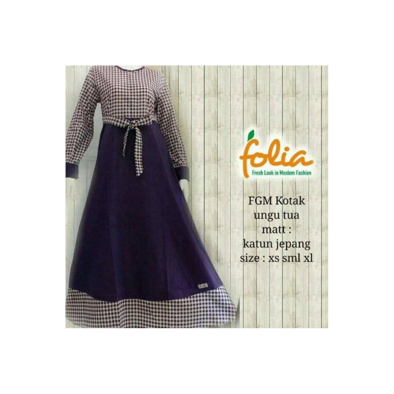 Gamis Katun Folia Fgm Kotak Ungu Tua Diskon 25{55e037da9a70d2f692182bf73e9ad7c46940d20c7297ef2687c837f7bdb7b002} Promo