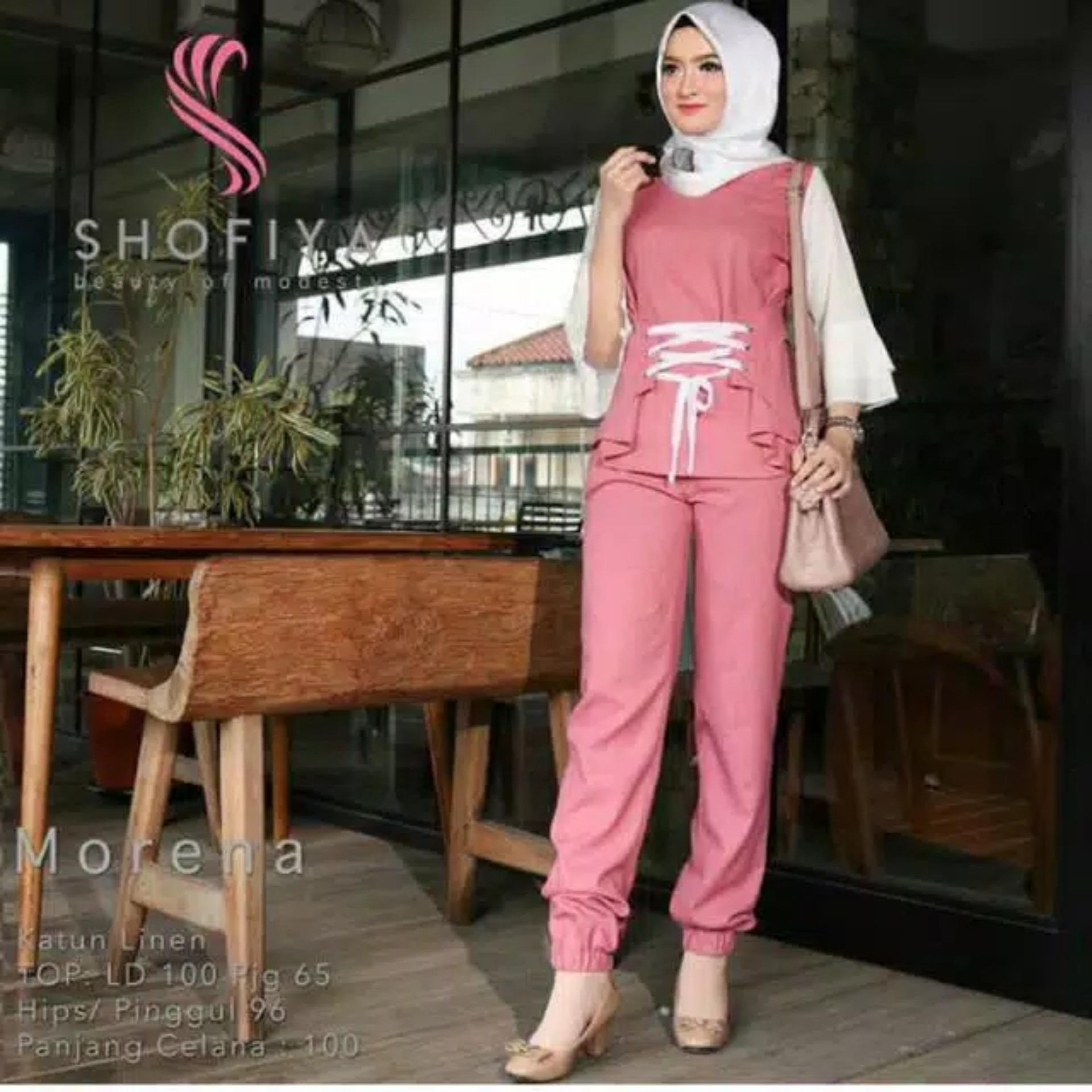 DJAKARTA Mall - Setelan atasan dan bawahan Batik Modern / Baju Formal / Kemeja Wanita / Kemeja Formal / Atasan Muslim / Kemeja Cewek / Tunik / Atasan Simpel / Atasan Elegant / Baju Kekinian / Murah