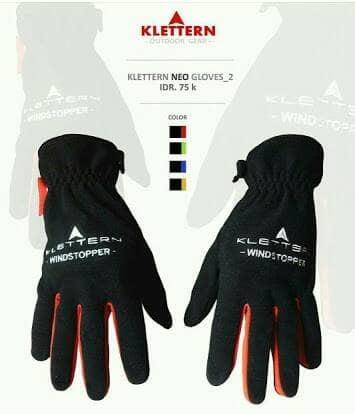 Hot Item!! Sarung Tangan Klettern Windstopper Not Dhaulagiri Mammut Patagonia - ready stock