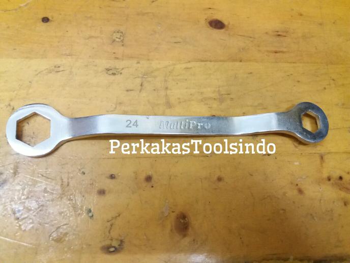 Kunci Blok Mesin / Kunci Tutup Klep Multipro Bengkok 17 X 24