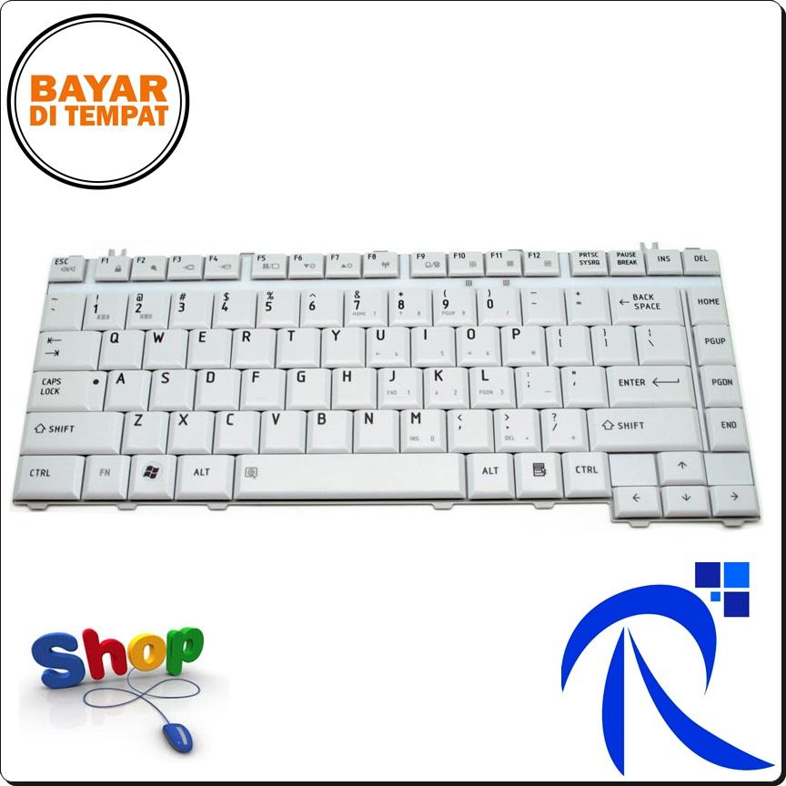 Keyboard Toshiba Satellite A200 A300 M300 - Keyboard basic Pengganti accesories aksesoris Berkualitas FREE ONGKIR & Bisa COD