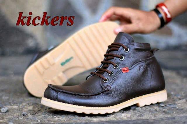 SEPATU KICKERS BOOTS PRIA SAFETY CASUAL