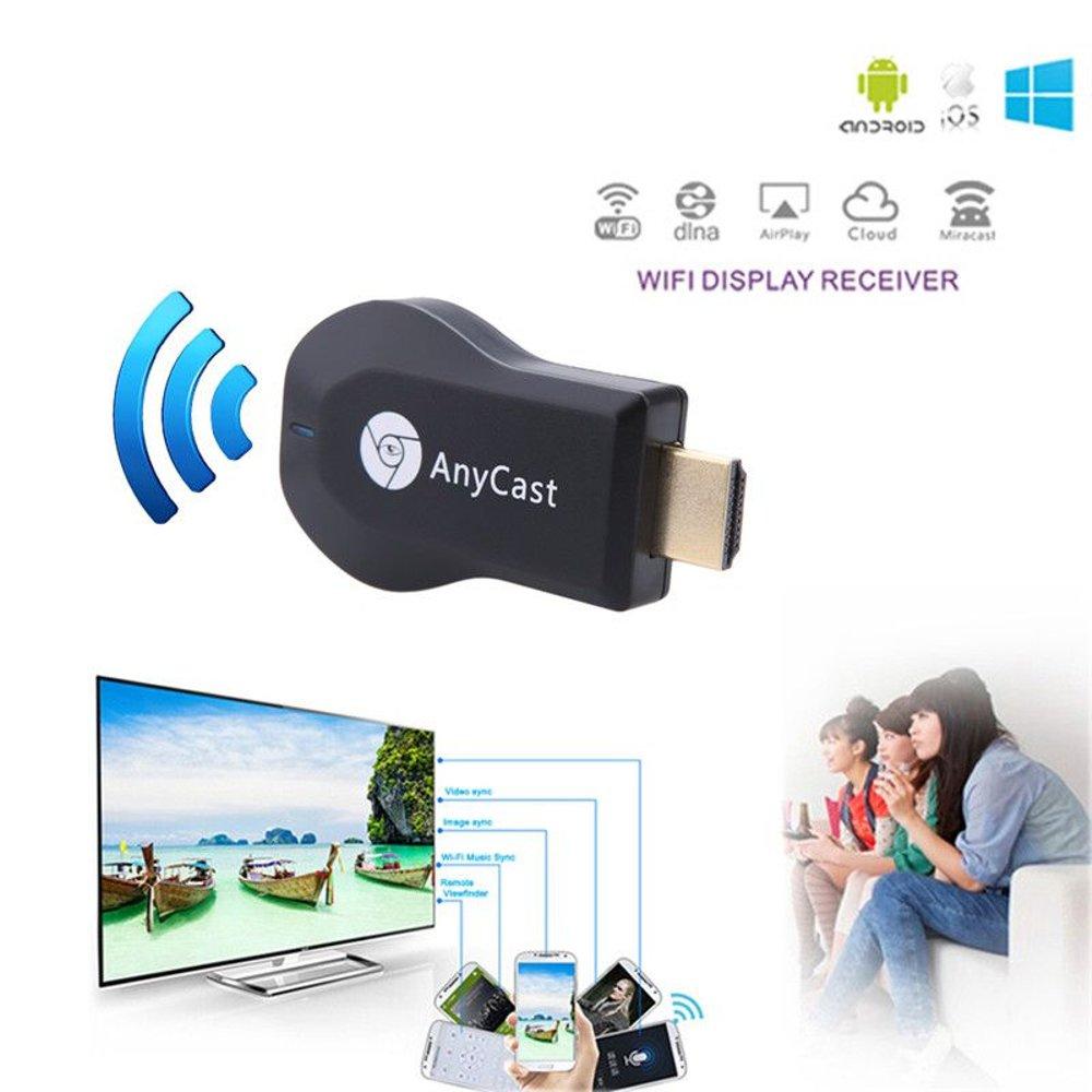 Sien Collection Dongle HDMI - Anycast Dongle HDMI Wifi Display Receiver TV / Alat penampil gambar HP android ke layar TV / HDMI Dongle Wifi Display / Anycast Miracast Wifi / Wireless HDMI Dongle Anycast
