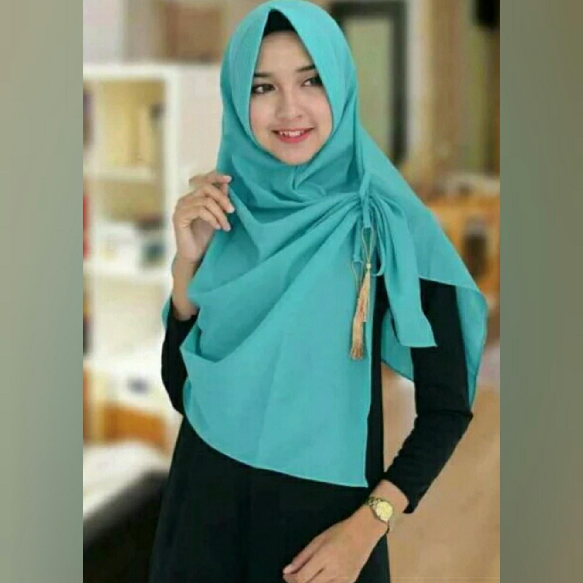 Hijab Instan Pastan Rachel Tassel / Kerudung Instan Pastan Rachel Tassel