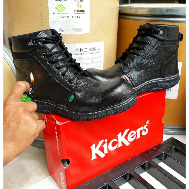 Sepatu boots safety kerja hikking outdoor pria