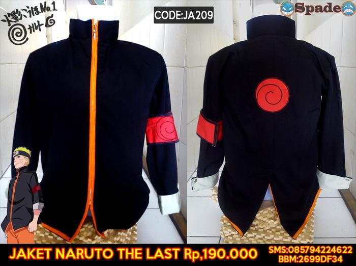 DISKON jaket anime naruto the last movie,hokage,sweater distro (spade) TERMURAH