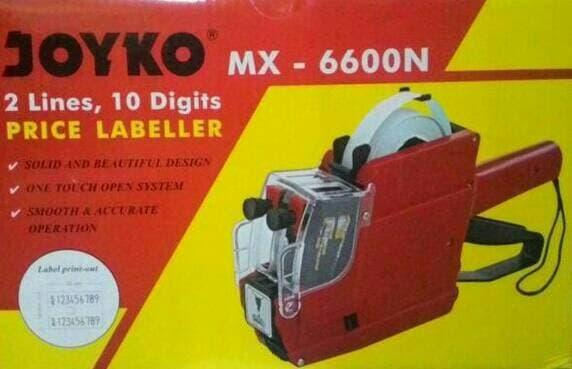 Paket Joyko MX-6600N (angka,angka) - Alat Label Harga / Price Labeller / Aneka Alat Lebel Harga Terbaru Murah Terlaris