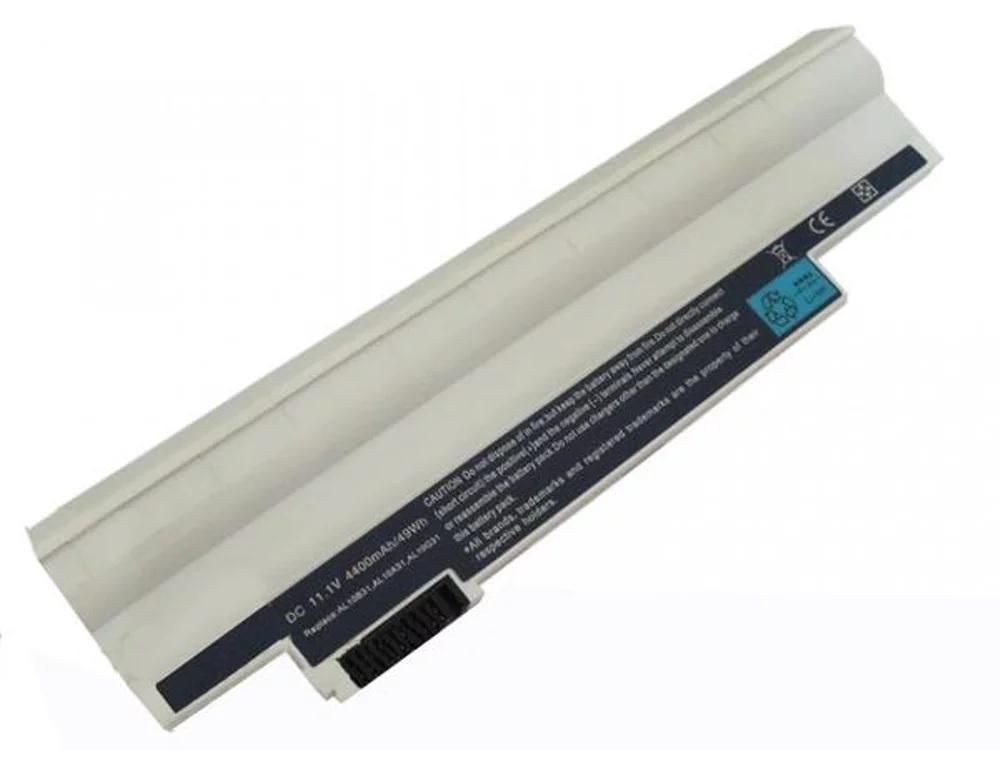 Baterai Acer Aspire One D255 D257 D260 Happy Happy2 AL10A31 AL10B31 High Capacity Putih