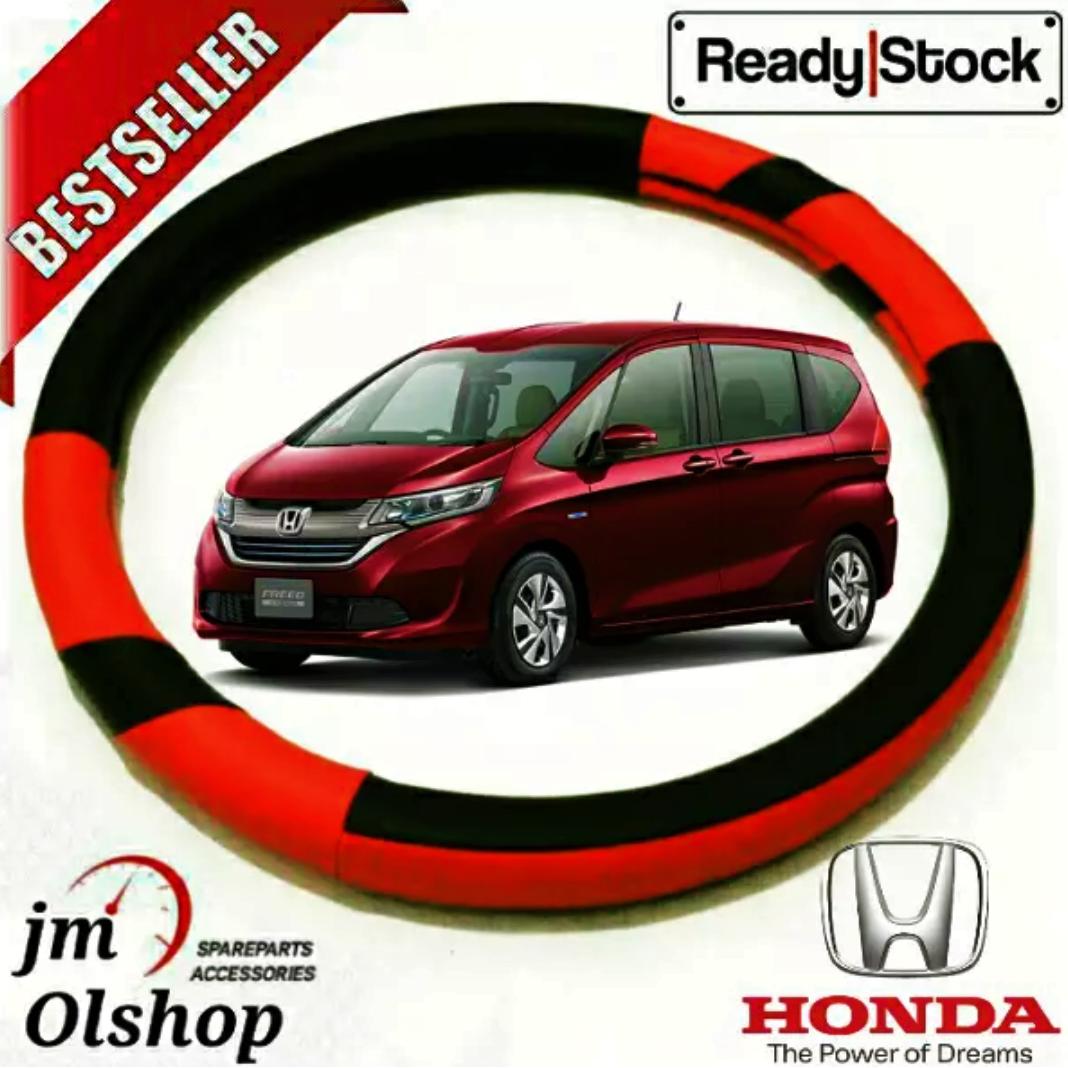 Cover Stir atau Sarung Setir Mobil Honda FREED - (Banyak Pilihan Warna, Pilih Warna yang Di Suka)