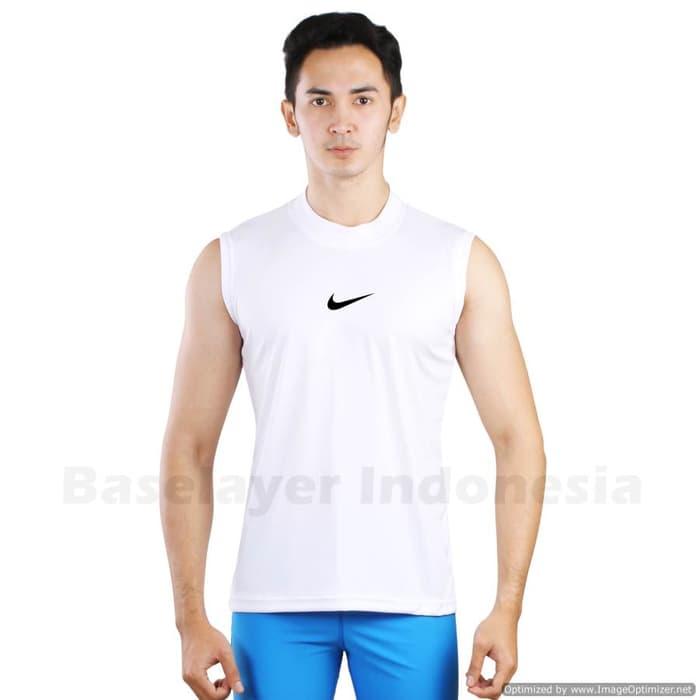 HARGA SPESIAL!!! Sleeveless Nike Putih - l86uJM