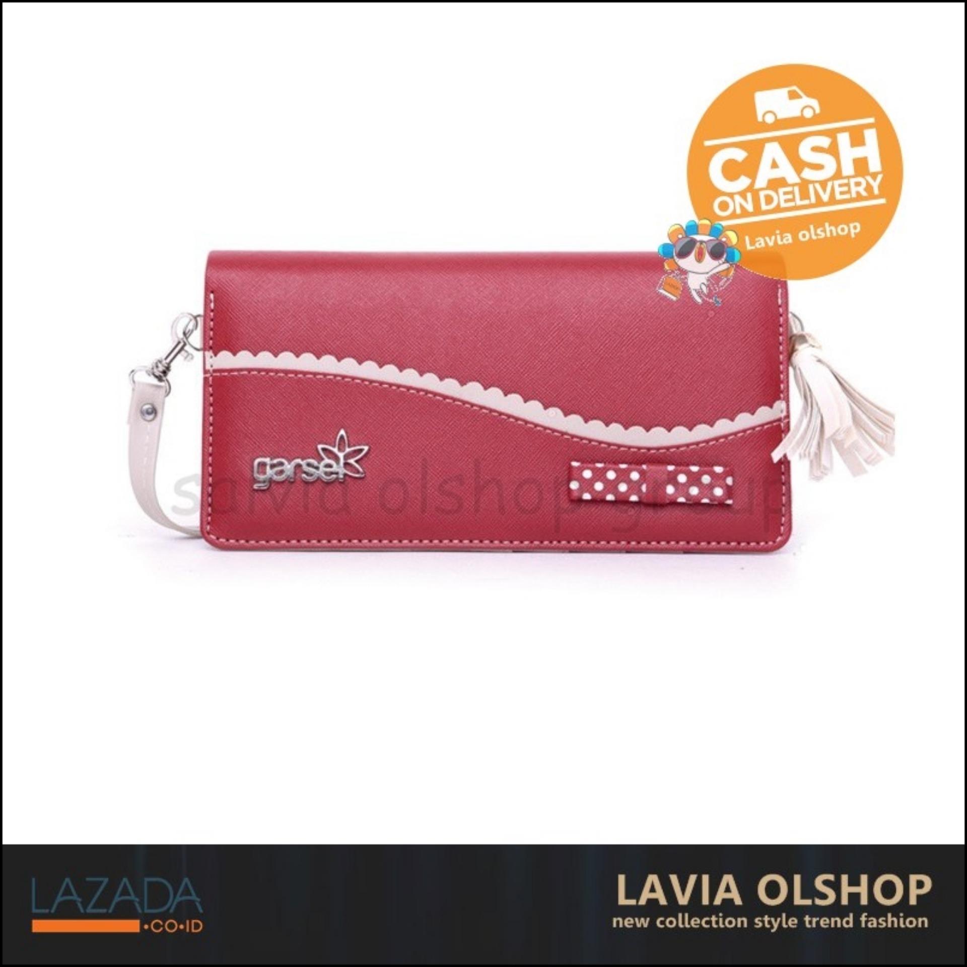 Fashion Dompet Wanita  Lucu Dan Modis Model Terbaru GLN 6423 - Merah