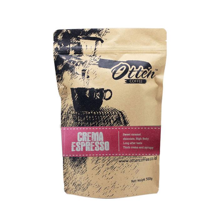 Otten Coffee Crema Espresso 500g - Biji Kopi