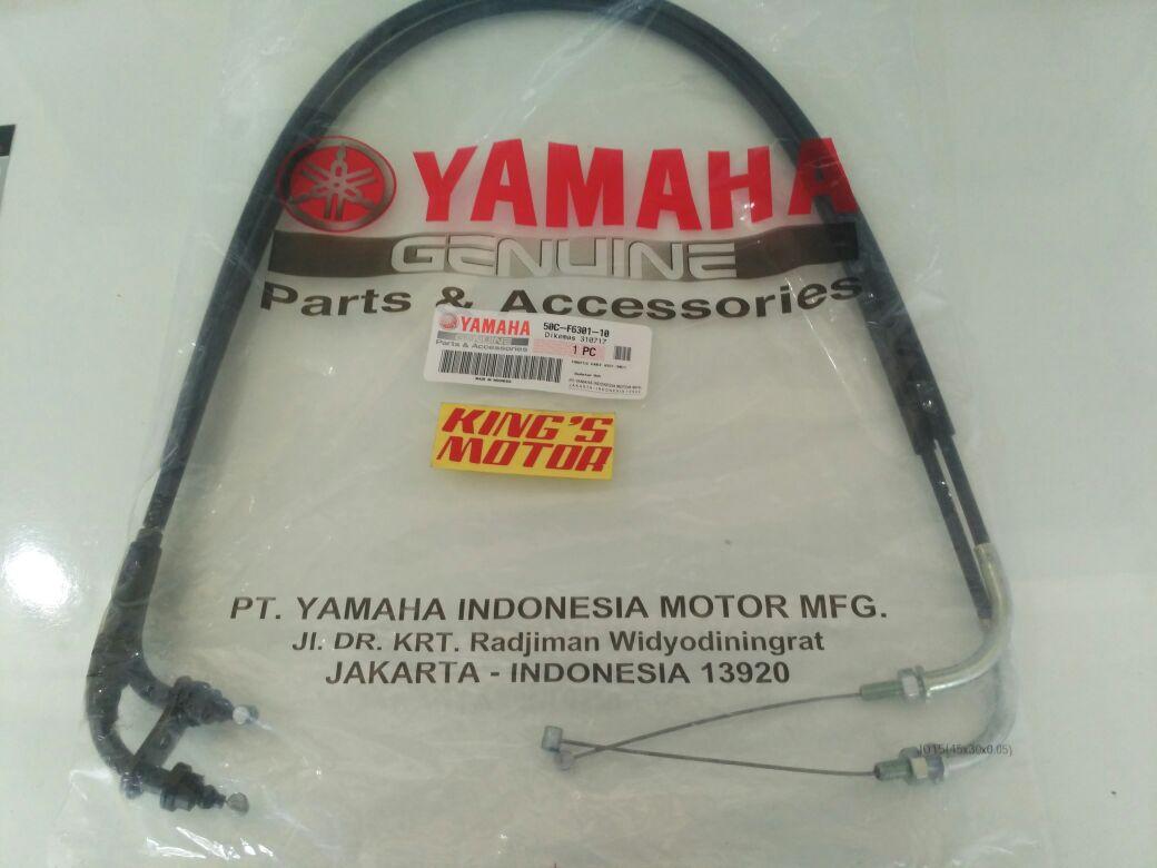 KABEL, TALI GAS JUPITER MX NEW 50C F6301 ASLI YAMAHA NEW