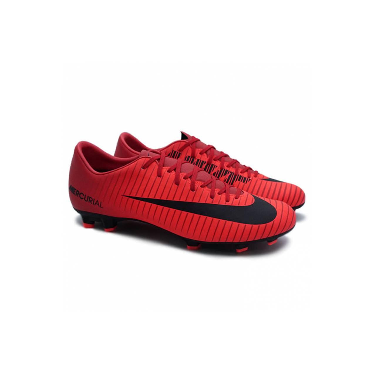 Sepatu Bola Nike Mercurial Victory Vi Fg - University Red Black