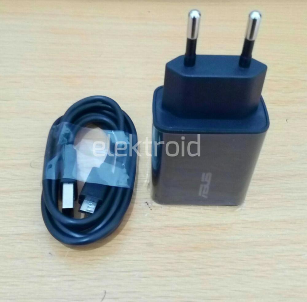 Adaptor Charger Asus Zenfone Original 100% Fast charging 2A di lapak elektroid elektroid