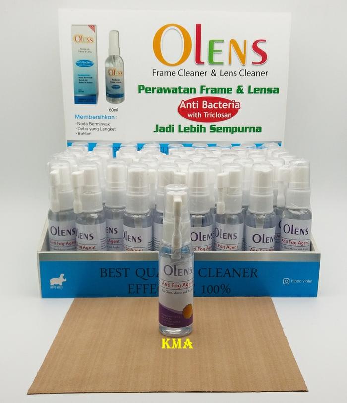pembersih lensa OLENS anti embun antifog optifog FREE LAP MULTIFUNGSI