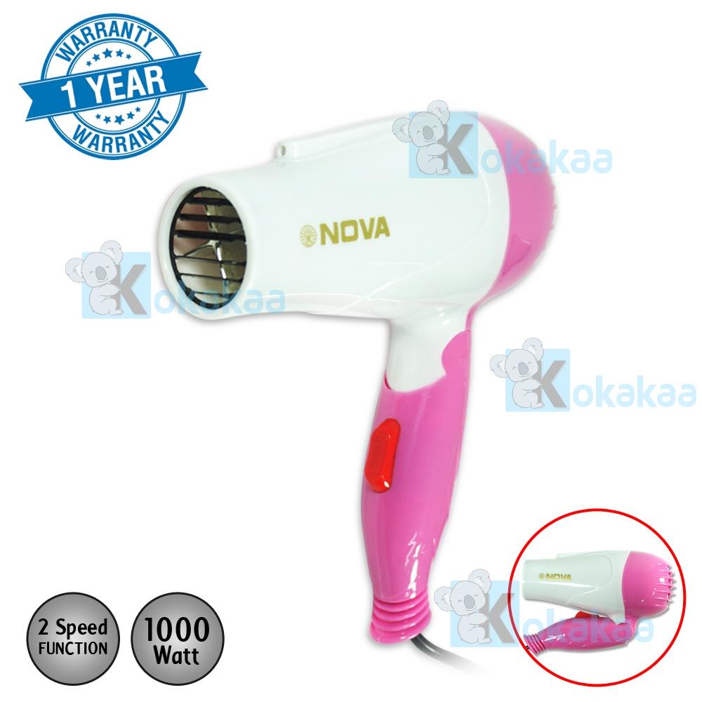 Nova Hair Dryer Mini Travel Foldable Lipat NV-658