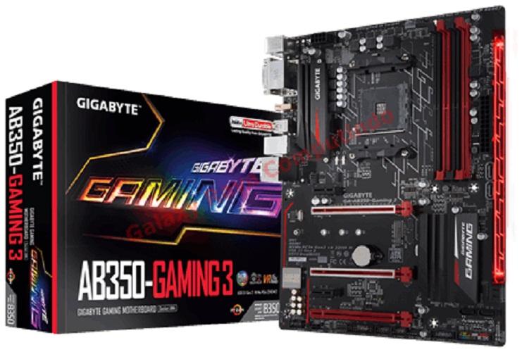 Motherboard Gigabyte GA-AB350-Gaming 3 Socket AM4 Ryzen