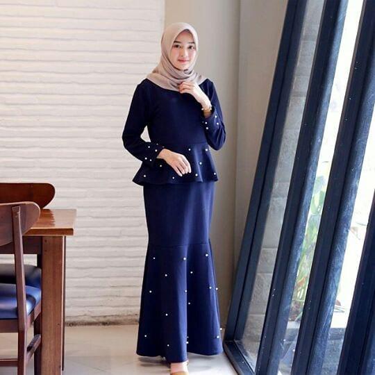 Baju Original Gamis Mermaid Dress Balotelly Baju Muslim Terbaru 2018 Baju Wanita Gamis Casual Baju Terusan Panjang Gaun Pesta Murah Remaja