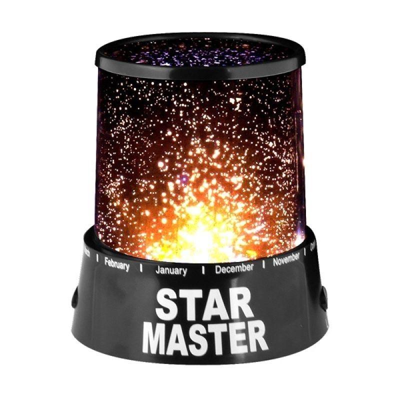 Star Master Lampu Hias Proyektor LED / Lampu Kamar Tidur Pembawa Hoki - Random