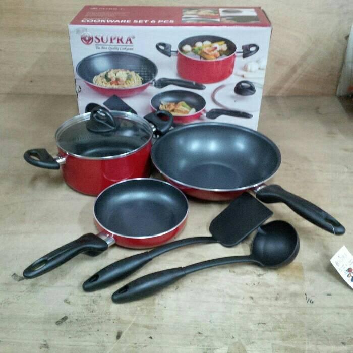 PANCI DAN PENGGORENGAN SUPRA SET 6 PCS