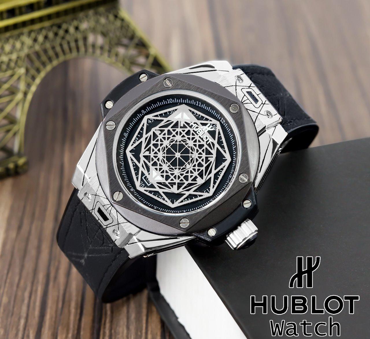 Jam Hublot Pentagoras Leather