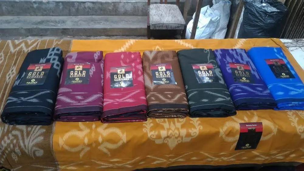 zidane Sarung Mangga Gold Motif Kembang (Random Warna 1 Pcs)