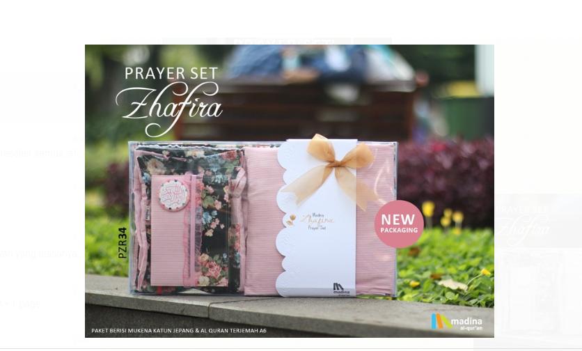 Mahar Nikah Prayerset Madina Zhafira PZ 34 Free Alquran dan Tasbih