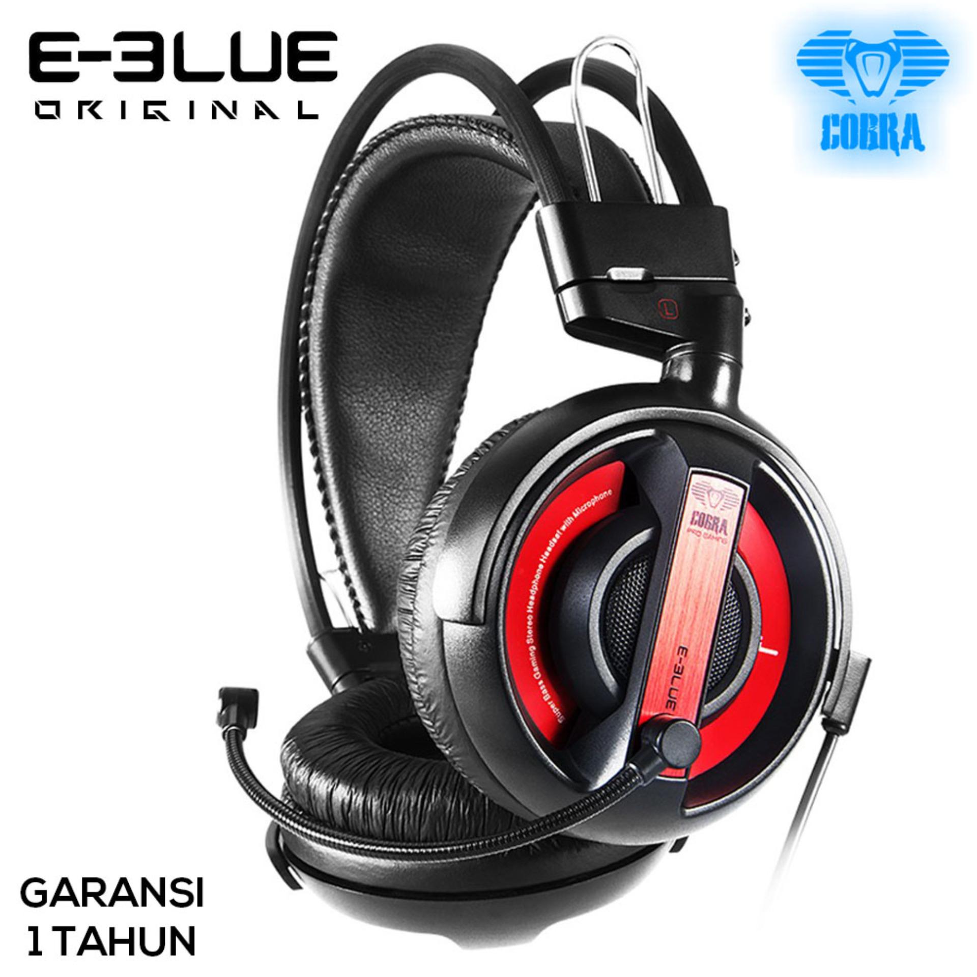 E-Blue Cobra Series Professional Gaming Headset - EHS013 - Red