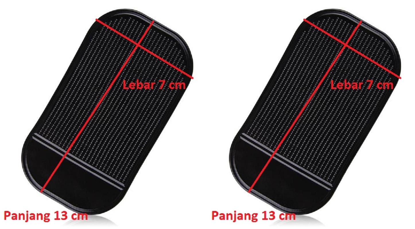 2 lembar Dashmat HITAM / anti slip / sticky pad silikon dashboard mobil aksesoris variasi cocok untuk semua MERK dan TYPE mobil : Toyota Honda Mitsubishi Daihatsu Ford Isuzu Mazda freed City Vios Avanza Innova Rush Pajero Freed City Terios Rush agya alya