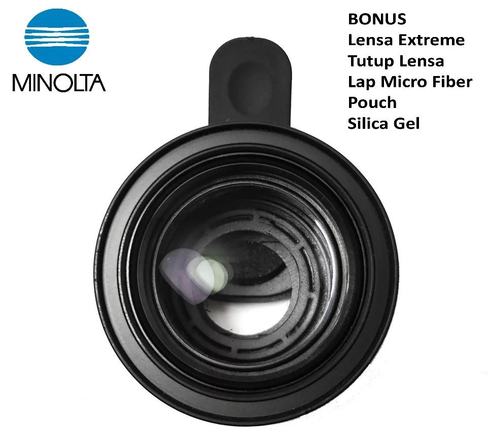 Minolta 45mm - Lensa Smartphone - Lensbong Macro Prosumer Untuk Kamera Handphone HP