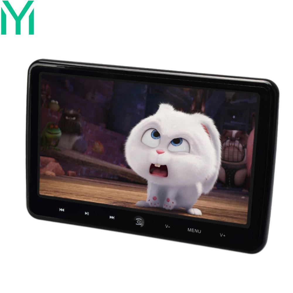 MYM DVD Monitor Mobil Sandaran Kepala Pemain Universal 10.1 Inch DC 12 V HDMI USB SD